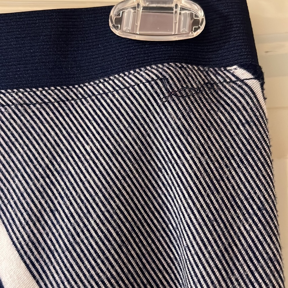 Navy & white maxi skirt - Picture 4 of 7